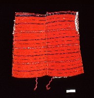 泰雅族橫紋鈕扣裝飾上衣藏品圖，第2張