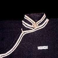 邵族波浪邊深色長袖上衣藏品圖，第3張