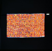 排灣族紅色織品方巾藏品圖，第2張