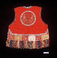 排灣族漢式鳳凰紋無袖上衣藏品圖，第2張