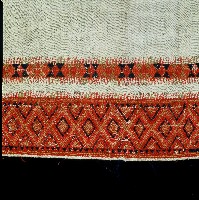 排灣族褐色織品方巾藏品圖，第3張