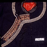 排灣族漢式深色長袖上衣藏品圖，第3張