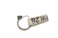 排灣族金屬製圓形耳環藏品圖，第1張