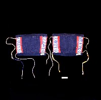 排灣族貴族人像紋綁腿一對藏品圖，第2張