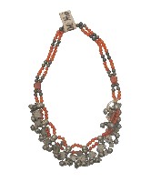 排灣族瑪腦珠飾項鍊藏品圖，第2張