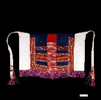 排灣族織紋拼布裙片藏品圖，第1張