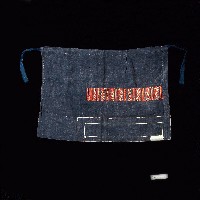 排灣族織紋深色裙片藏品圖，第2張