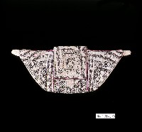 排灣族花卉紋刺繡袋藏品圖，第1張