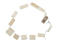 魯凱族貝殼項鍊藏品圖，第1張