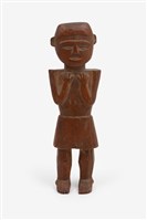 魯凱族雕刻人像藏品圖，第1張