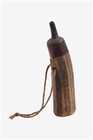 魯凱族鹿角火藥盒藏品圖，第1張