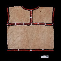 達悟族褐色無袖上衣藏品圖，第2張