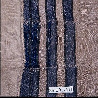 達悟族褐色豎紋腰裙藏品圖，第3張