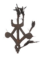 雅美族大船頭尾飾藏品圖，第2張