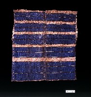 達悟族藍色橫紋無袖上衣藏品圖，第2張