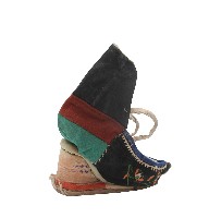 多色拼布加高式三寸金蓮一對藏品圖，第4張