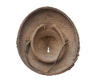 竹製編織斗笠藏品圖，第1張