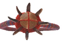 獸牙飾頭部飾品藏品圖，第2張