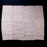 排灣族織品麻方巾藏品圖，第1張