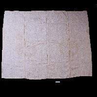 排灣族織品麻方巾藏品圖，第1張