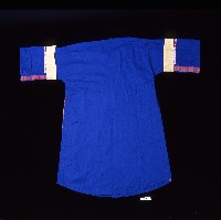 藍色素面客家女長衣藏品圖，第2張