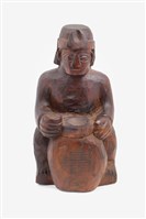 排灣飲酒像藏品圖，第1張