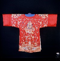 紅色寬袖吉祥繡樣新娘服藏品圖，第2張