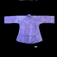 藍紫色素面婦女衫藏品圖，第1張
