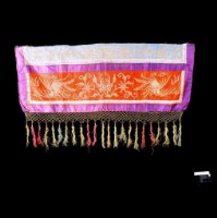 門簾(紅.藍.綠色)藏品圖，第1張