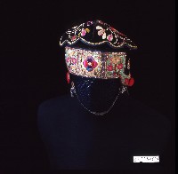 布製鴟鴞風帽藏品圖，第1張