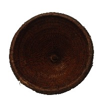 竹編軍帽藏品圖，第1張