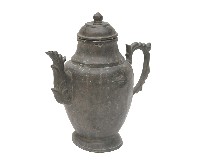 敬神用錫器酒瓶藏品圖，第1張