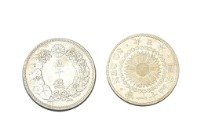 明治四十一年發行面值五十錢銀幣藏品圖，第1張