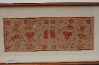 花鳥彩紙有框版畫藏品圖，第1張