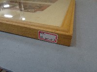 裱框門神武將彩繪藏品圖，第5張