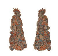 天公燈座色龍有框版畫藏品圖，第2張