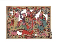 福祿壽版畫藏品圖，第1張