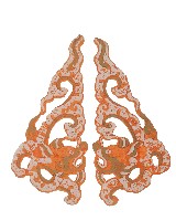 燈座雙龍部件版畫藏品圖，第1張