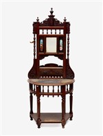 木製半圓化妝臺藏品圖，第1張