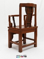 木製太師椅藏品圖，第2張