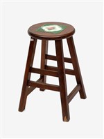 木製圓面凳椅藏品圖，第1張