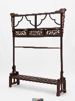 木製客家衣帽架藏品圖，第2張