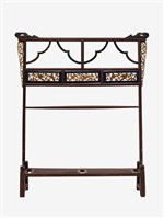 木製客家衣帽架藏品圖，第1張