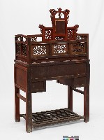 珠漆鎏金齊頭鏡臺藏品圖，第2張