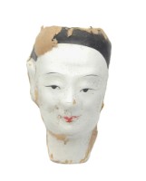 紙紮人臉孔紙糊面具藏品圖，第1張