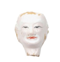 紙紮人臉孔紙糊面具藏品圖，第2張