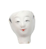 紙紮人臉孔紙糊面具藏品圖，第2張