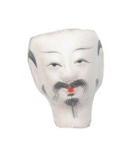 紙紮人臉孔紙糊面具藏品圖，第2張