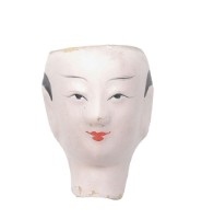 紙紮人臉孔紙糊面具藏品圖，第2張