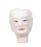 紙紮人臉孔紙糊面具藏品圖，第1張